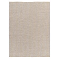 Rug & Kilim’s Scandinavian Style Kilim in Off-White, Grey and Beige Patterns