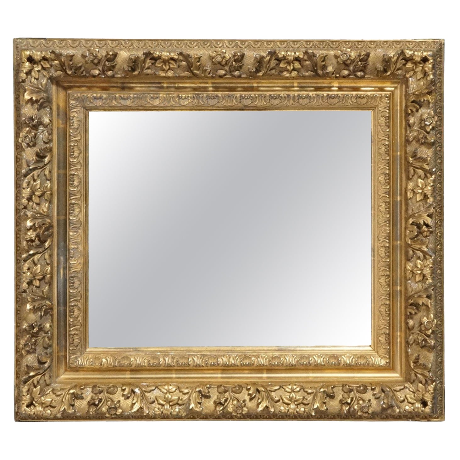 Antique Giltwood Wall Mirror Circa 1890 at 1stDibs