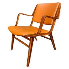 Vintage Danish Mid-Century Modern "Ax" Chair by Peter Hvidt & Orla Molgaard