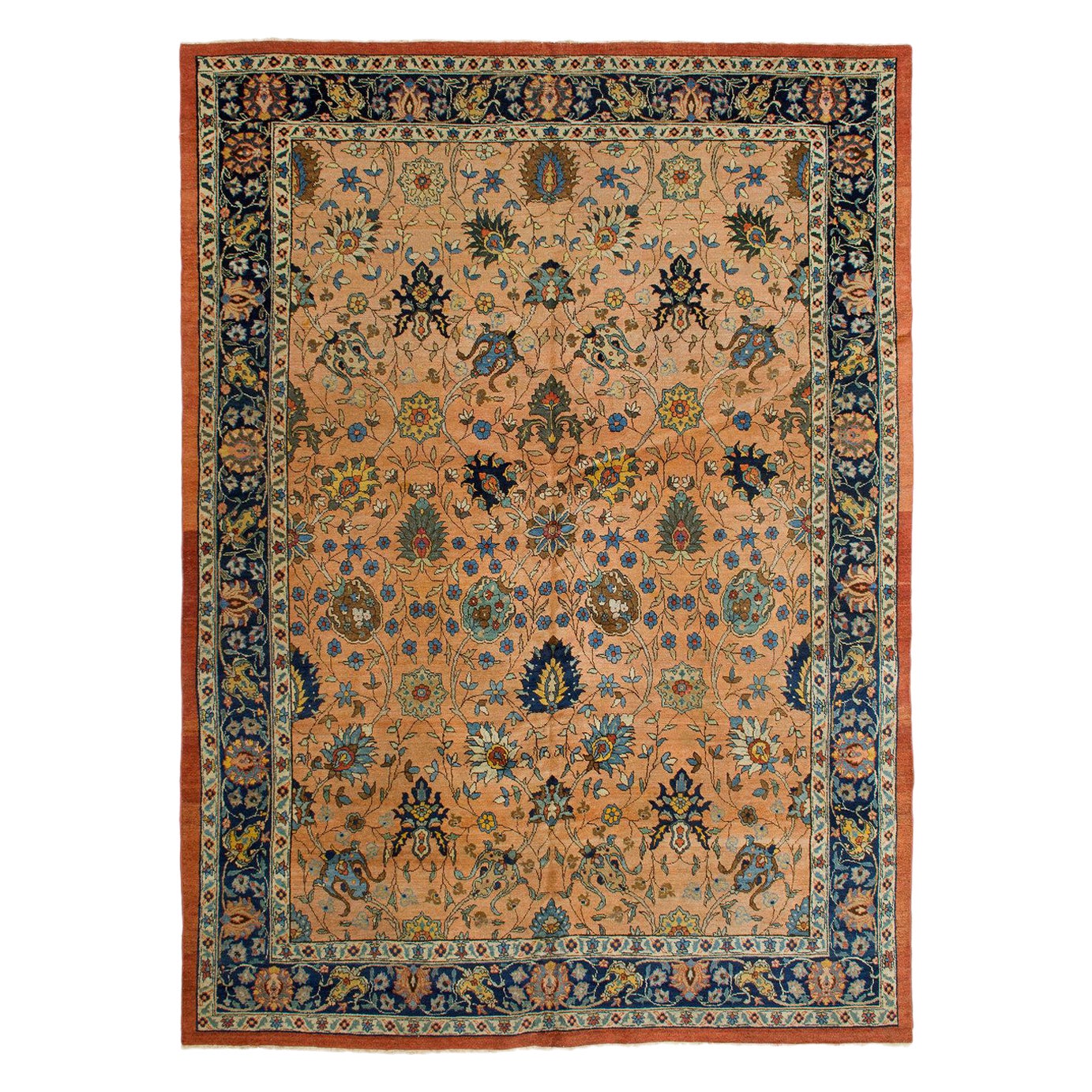 Antique Tabriz Carpet