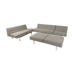 George Nelson Modular Seating System Sectional in A.Girard Checker Fabric