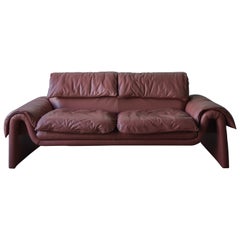 Post Modern Leather Sofa by De Sede Model DS-2011
