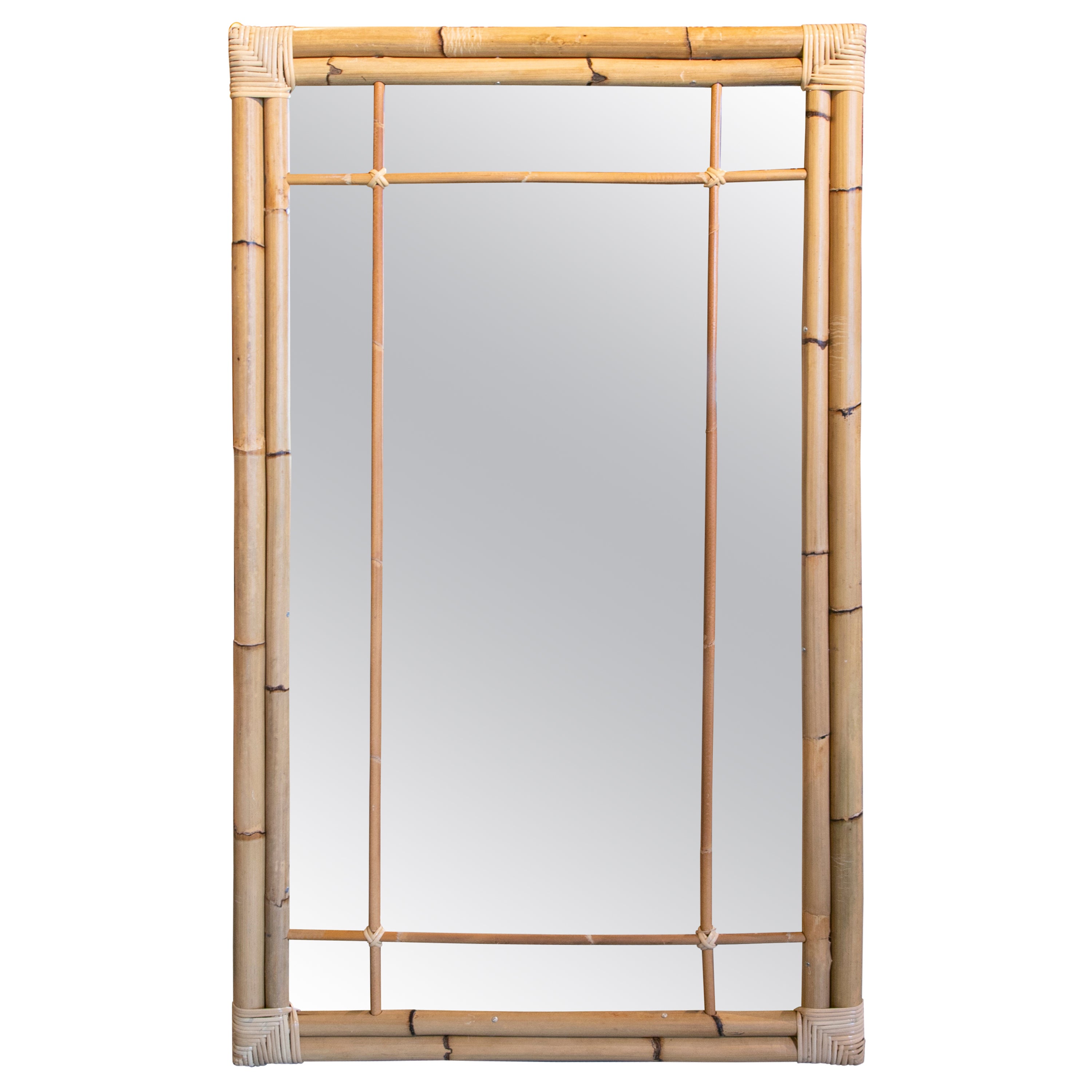 Handmade Bamboo Mirror