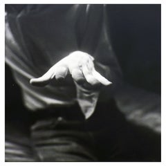 Vintage Black and White Art Photograph of a Hand, Signed, Numbered and Titled Illegibly