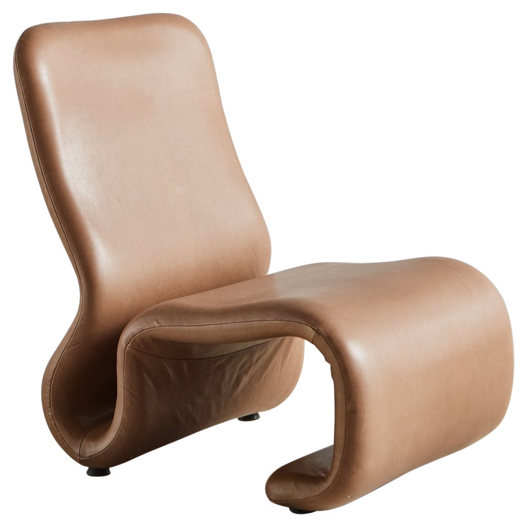Jan Ekselius "Etcetera" Lounge Chair and Ottoman at 1stDibs