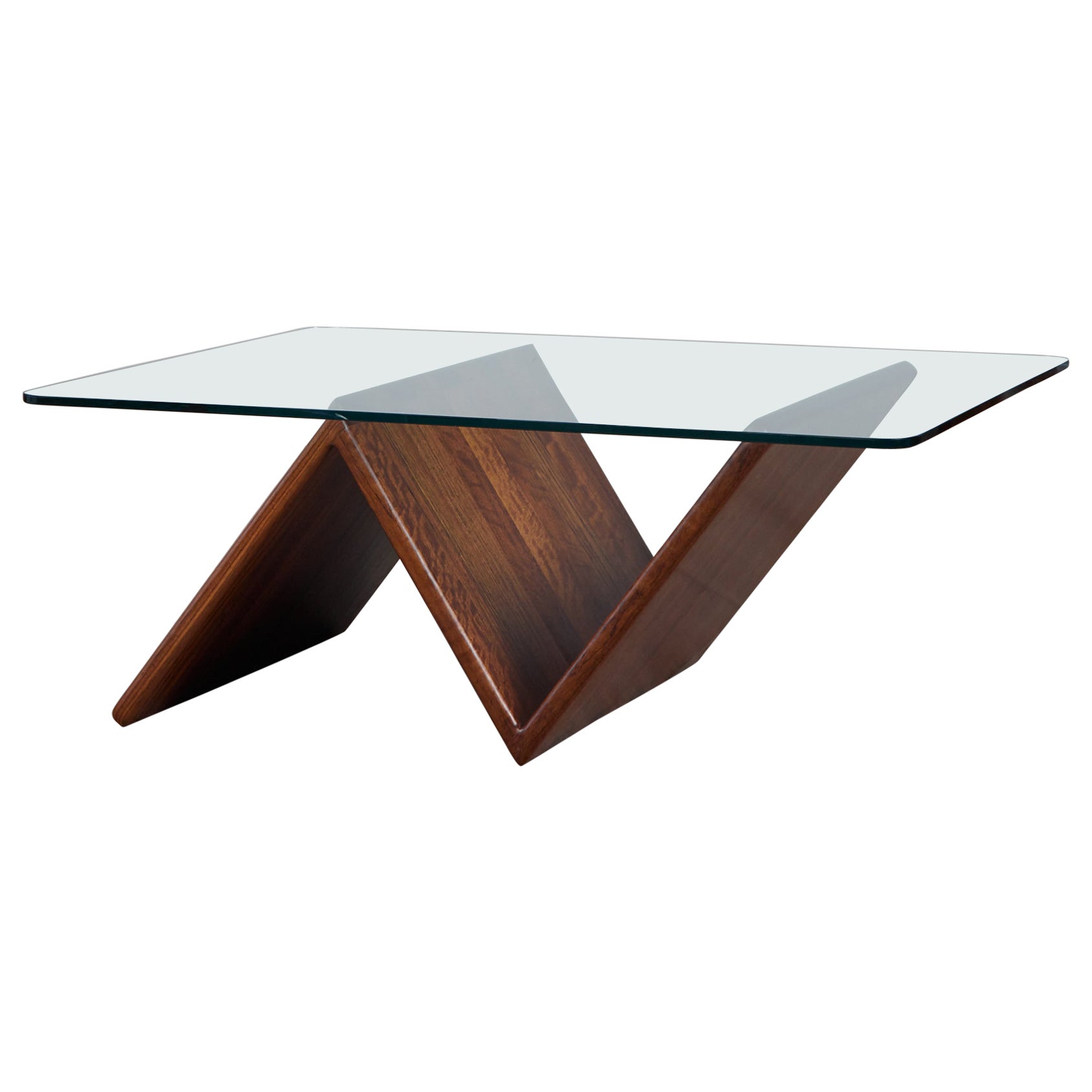 Gerald McCabe Shedua Zig Zag Coffee Table