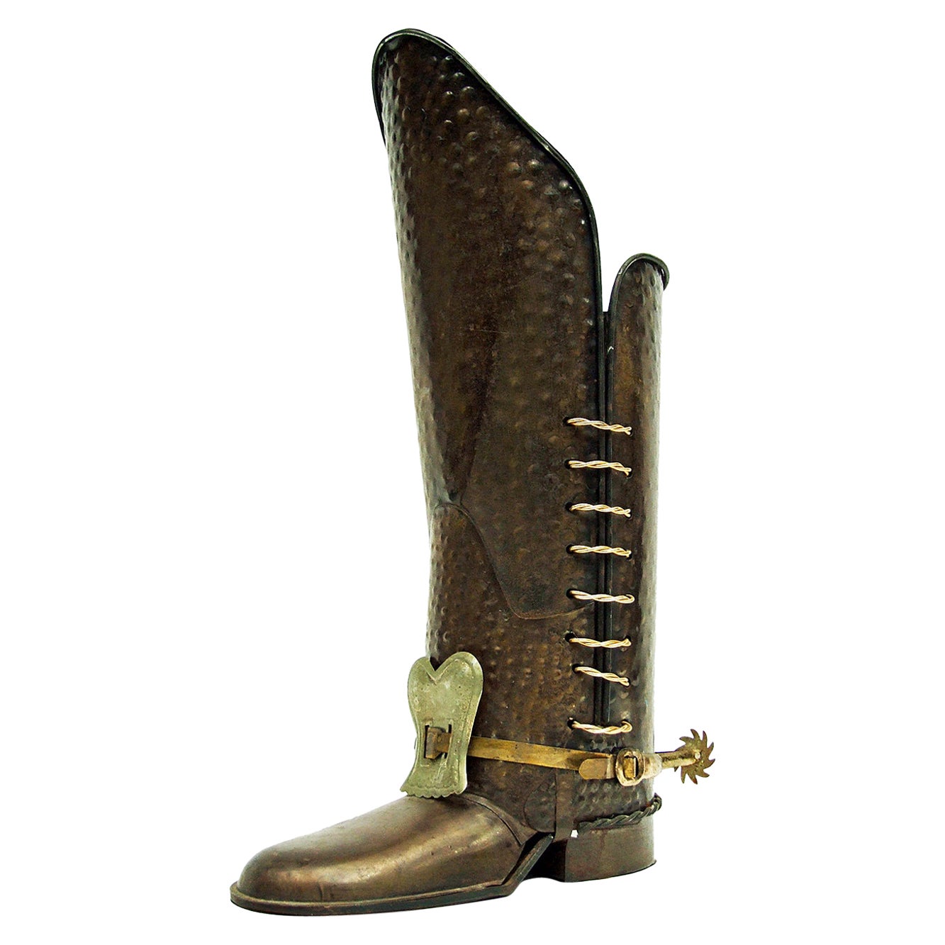 Brass Lombard Boot Umbrella Stand at 1stDibs