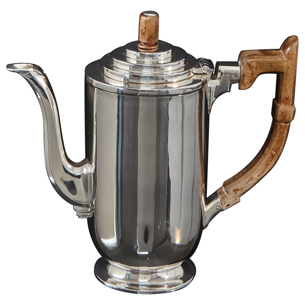 Art Deco Silver Coffee Pot