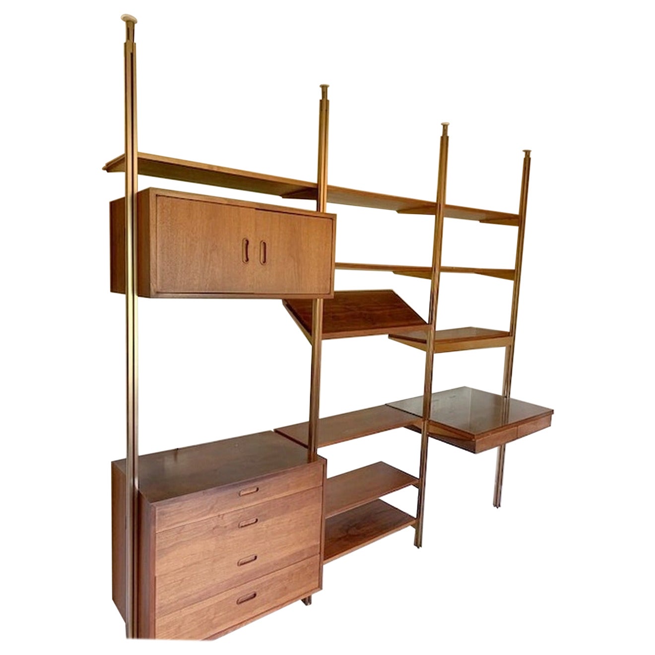 Wandschrank von George Nelson fur Herman Miller Moderne der Mitte des Jahrhunderts bei 1stDibs