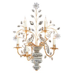 Certified Maison Bagues Sconce, Iron and Crystal 5 Lights #18075