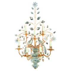 Certified Maison Bagues Sconce, Iron and Crystal 7 Lights #18075