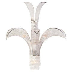 Certified Maison Bagues Sconce, Iron and Crystal 5 Lights #18086