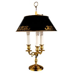 Certified Maison Bagues Table Lamp Bouillotte, Bronze 1 Light #18015