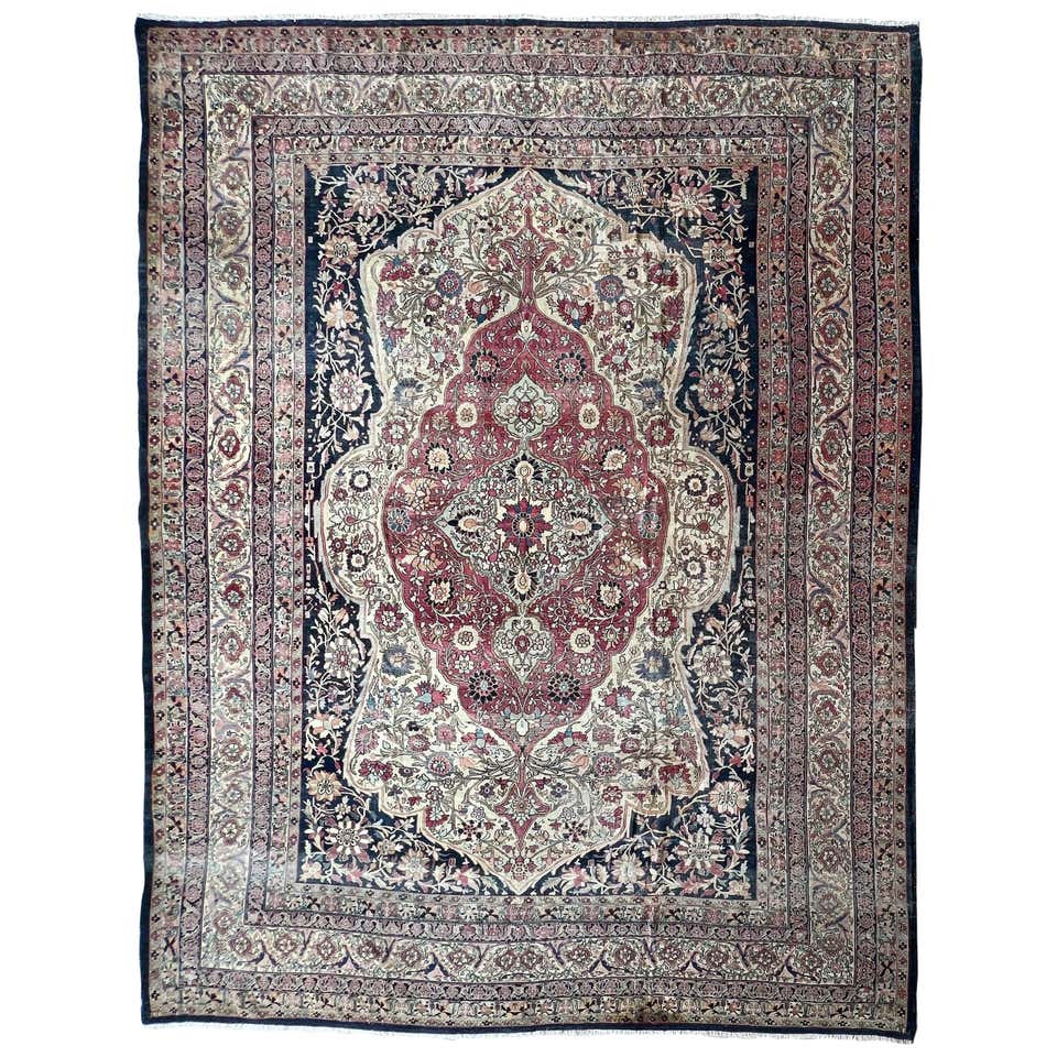 Antique Persian Dorokhsh Rug For Sale at 1stDibs