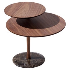 Nomon Side Table with Marble Top by Andres Martinez 