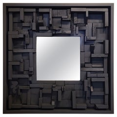 Espejo estilo Louise Nevelson, hacia 1960