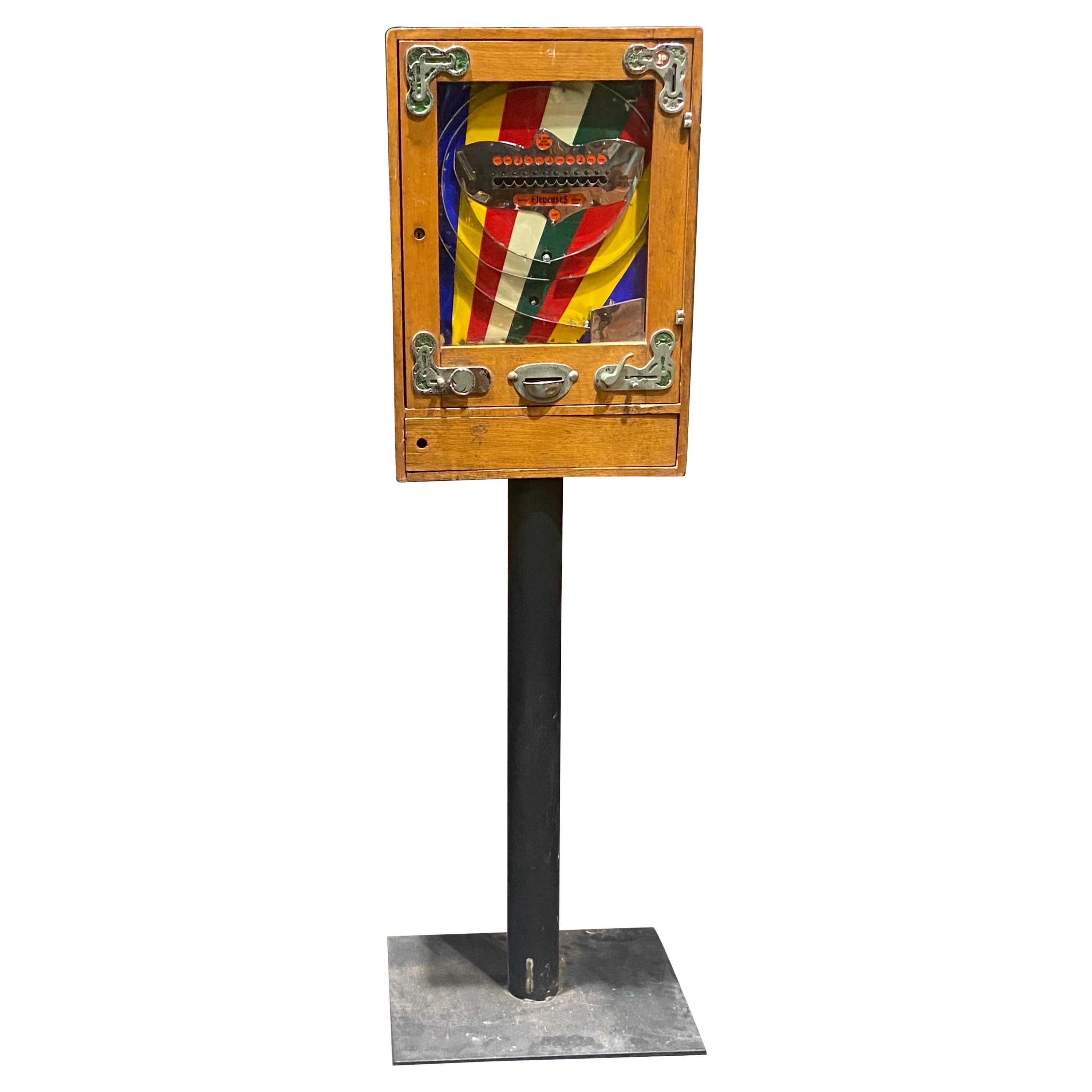 Vintage Ball Cascade Bryan's Elevenses Allwin Penny Slot Machine