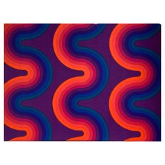 Verner Panton Mira-X Wave Fabric Panel