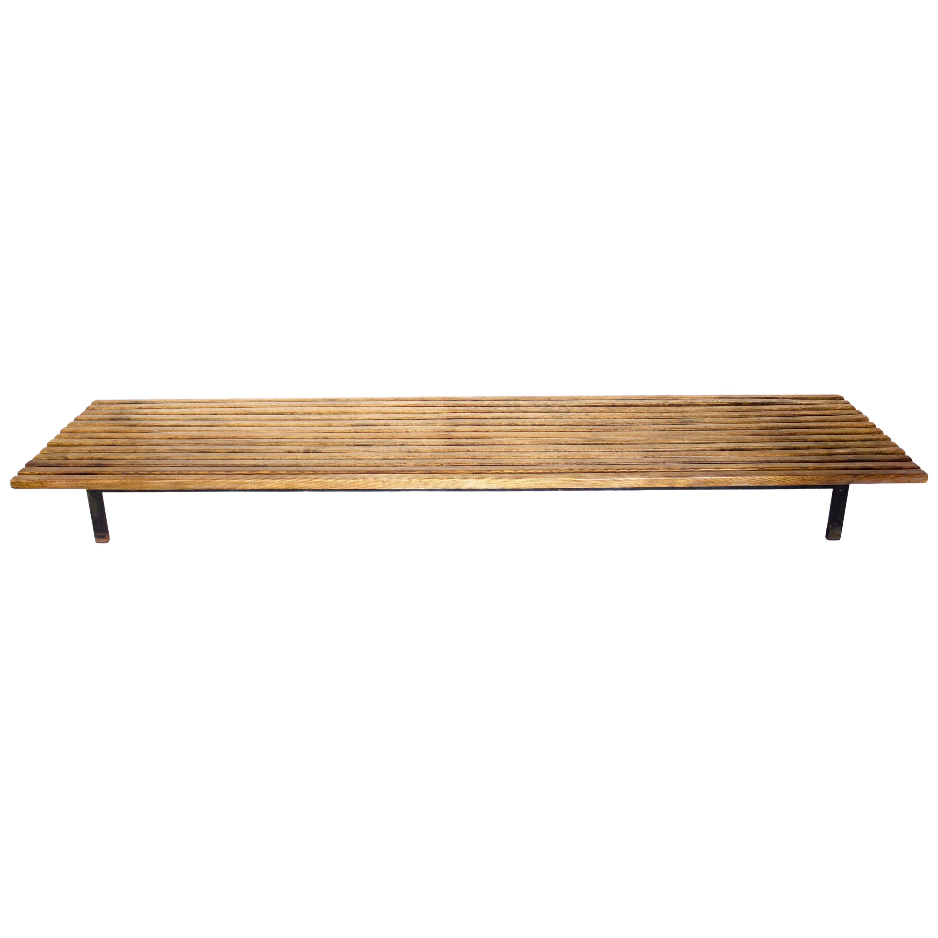Charlotte Perriand Cansado Bench in Ash Wood For Sale
