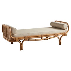 Vintage Bamboo Daybed, Italy 1970s