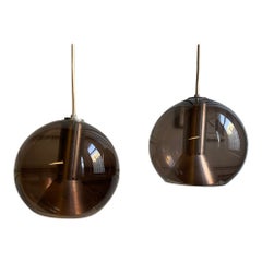2 Ceiling Lamps by Frank Ligtelijn for Raak, 1960s