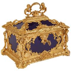 Louis XVI Style Ormolu-Mounted KPM Porcelain Casket 1