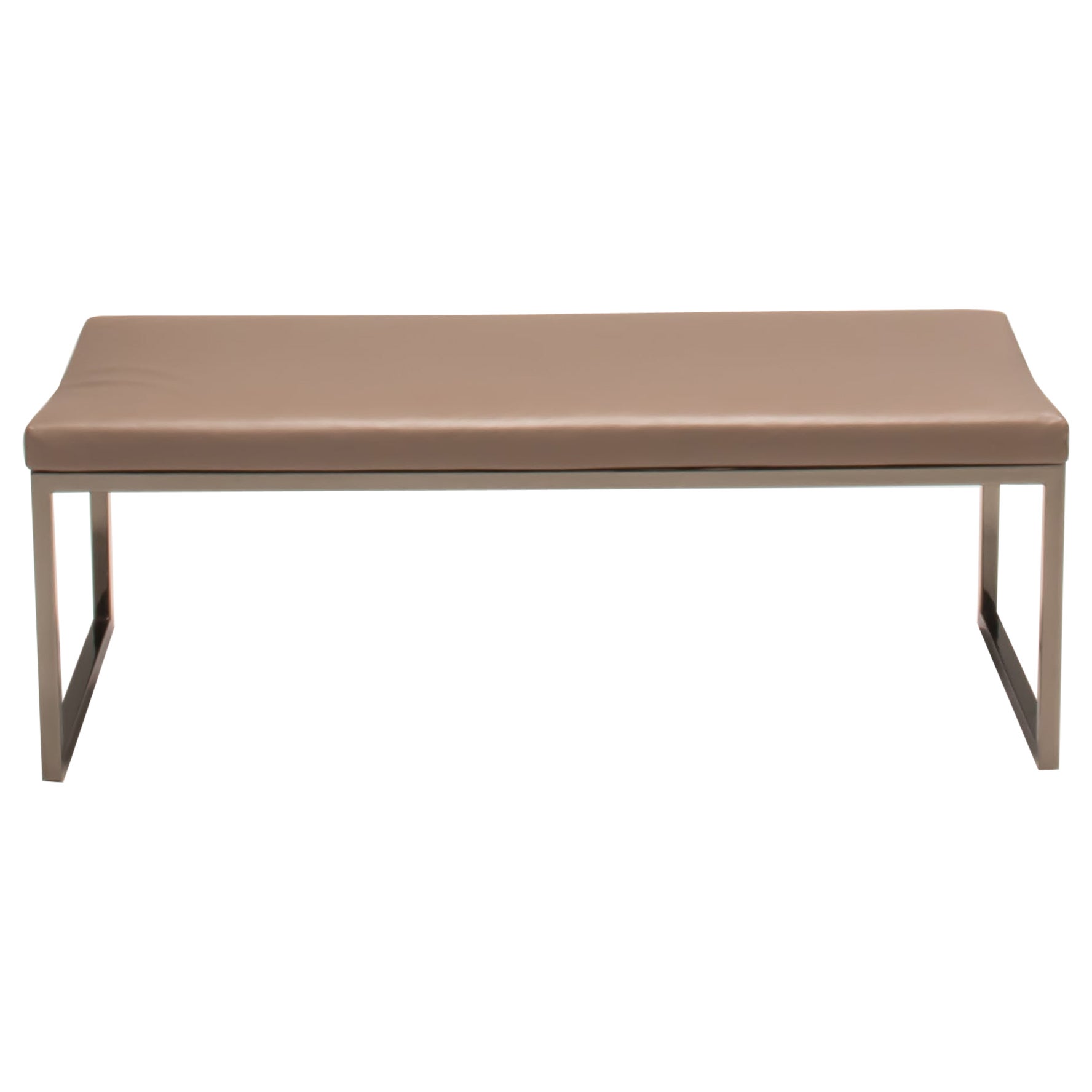 Minotti by Gordon Guillaumier Monge Leather Bench