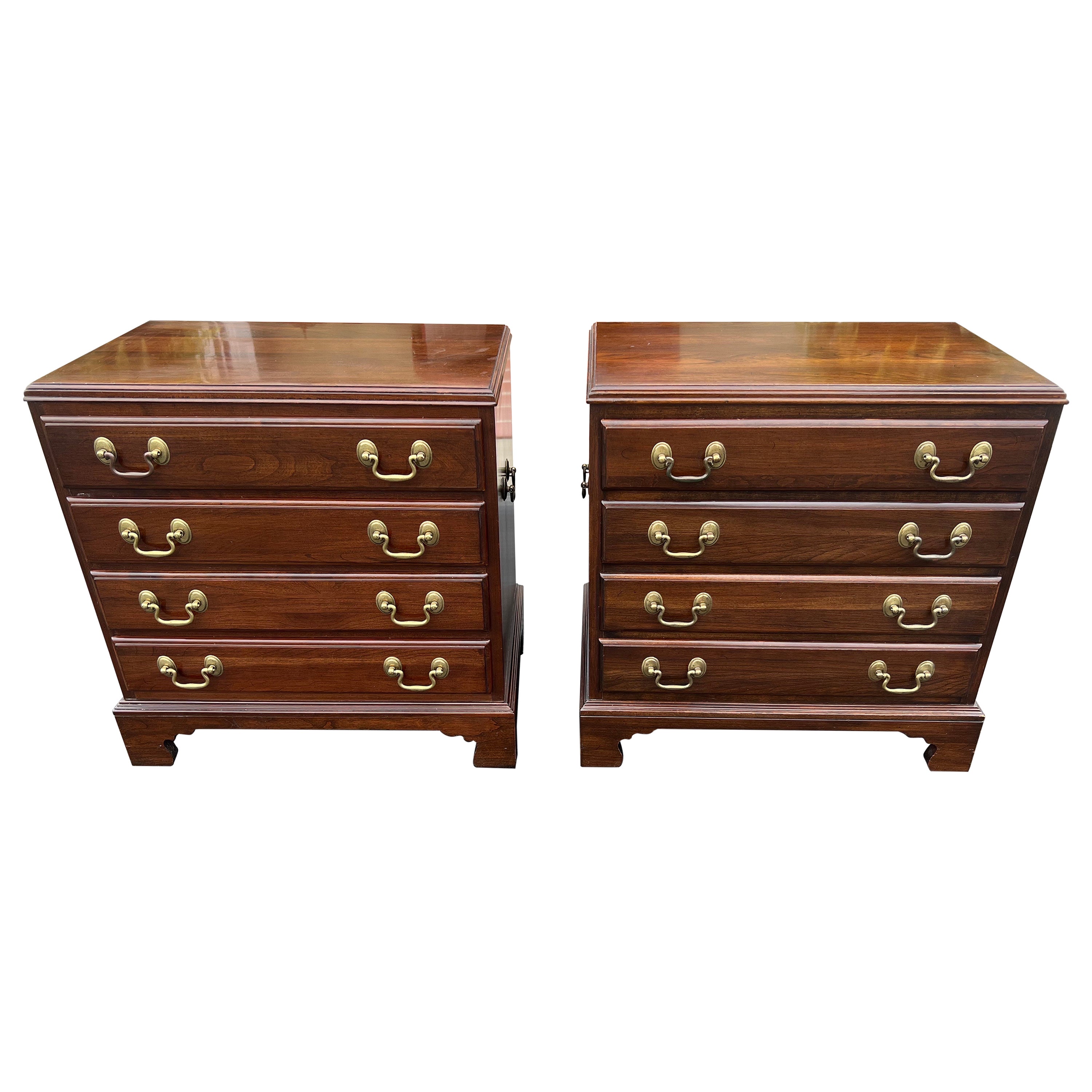 Pair of Ethan Allen Nightstands or End Tables 