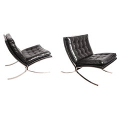 Pr. Barcelona Style Chairs by Kipp Stewart for Drexel 