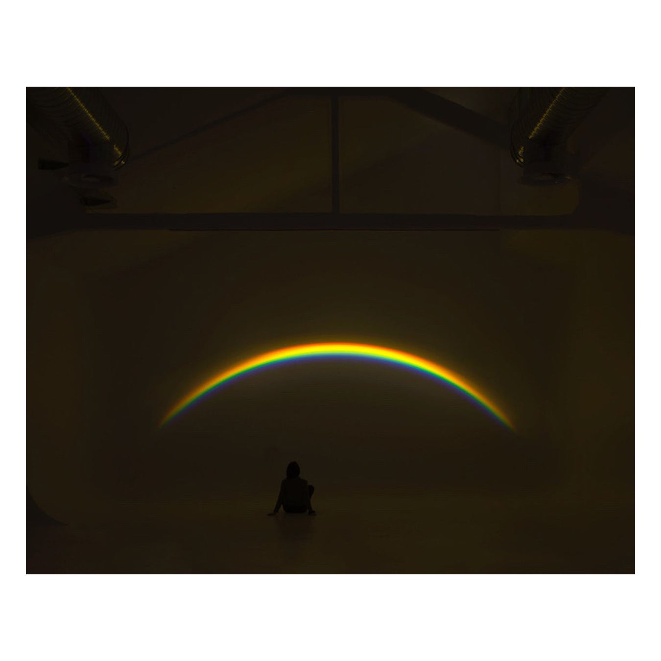 Halo Prism Floor Lamp Projector by Mandalaki
