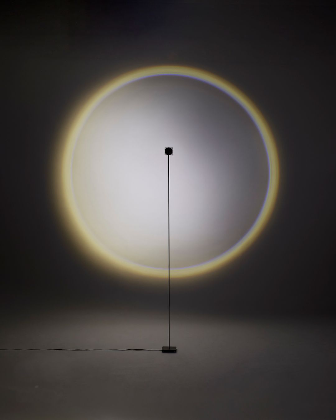 Halo Moon Floor Lamp Projector by Mandalaki For Sale