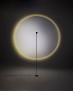 Halo Moon Floor Lamp Projector by Mandalaki
