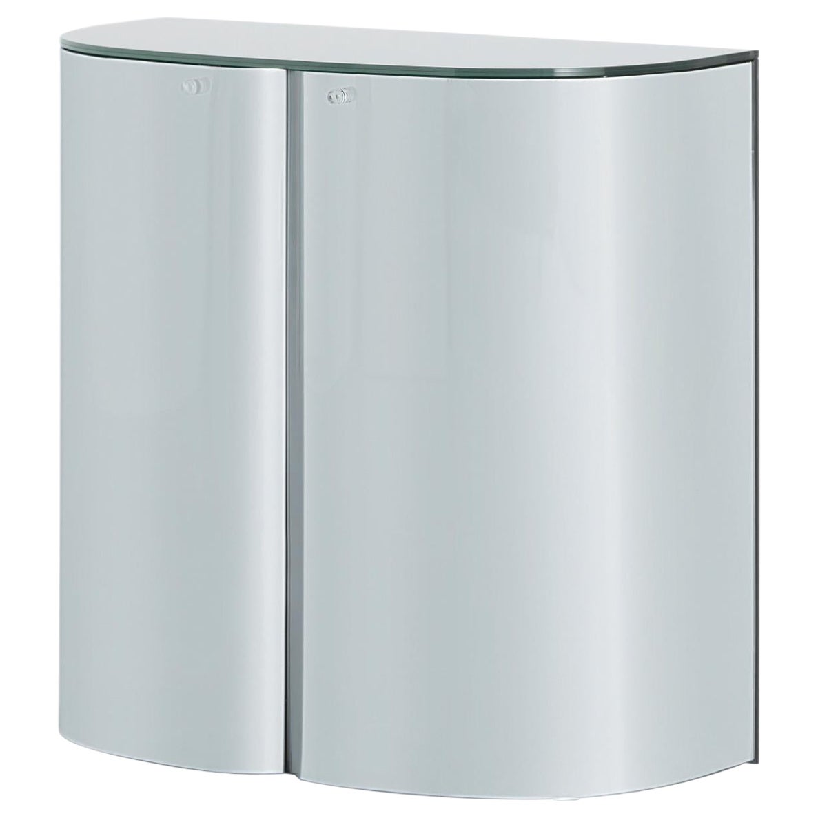 OLTRALPE Mirrored Bar Cabinet, by Inga Sempé for Glas Italia IN STOCK