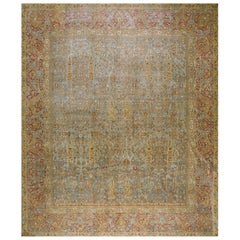 Tapis indien de Lahore du début du 20e siècle ( 15' x 17' - 457 x 518 cm)