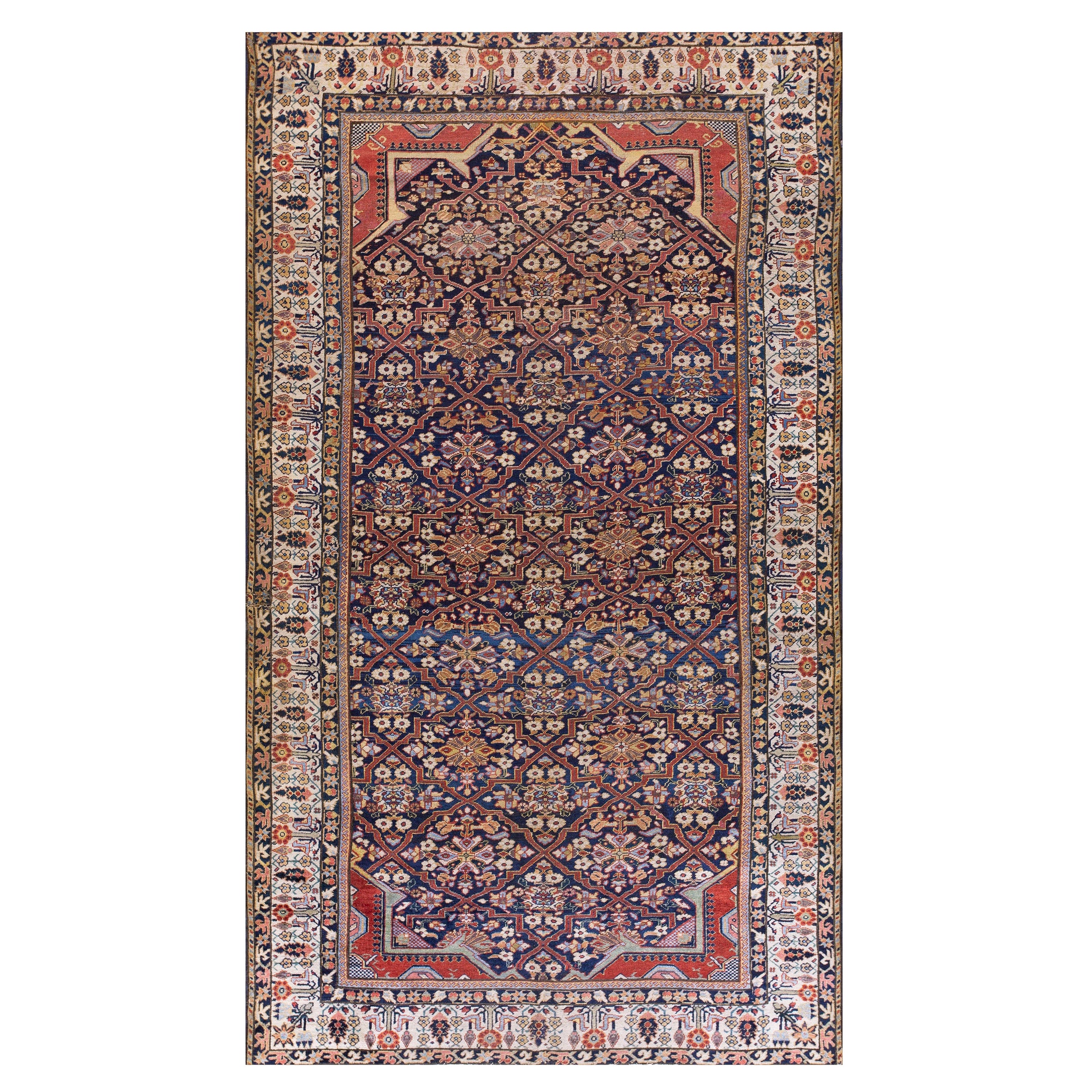 Mid 19th Century Persian Joshaqan Carpet 6' 0'' x 10' 8'' 