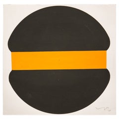 Modern Hiroshi Yasukawa Signed Abstract Painting