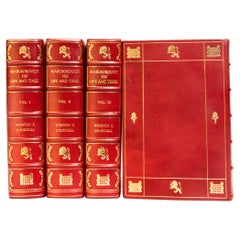 4 Volumes, Sir Winston S, Churchill, Marlborough His Life and Times, 1st Eds.