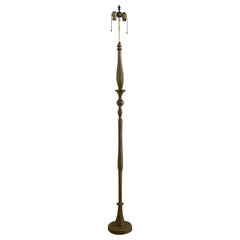 Vintage Giacometti Style Floor Lamp with Bronze Finish