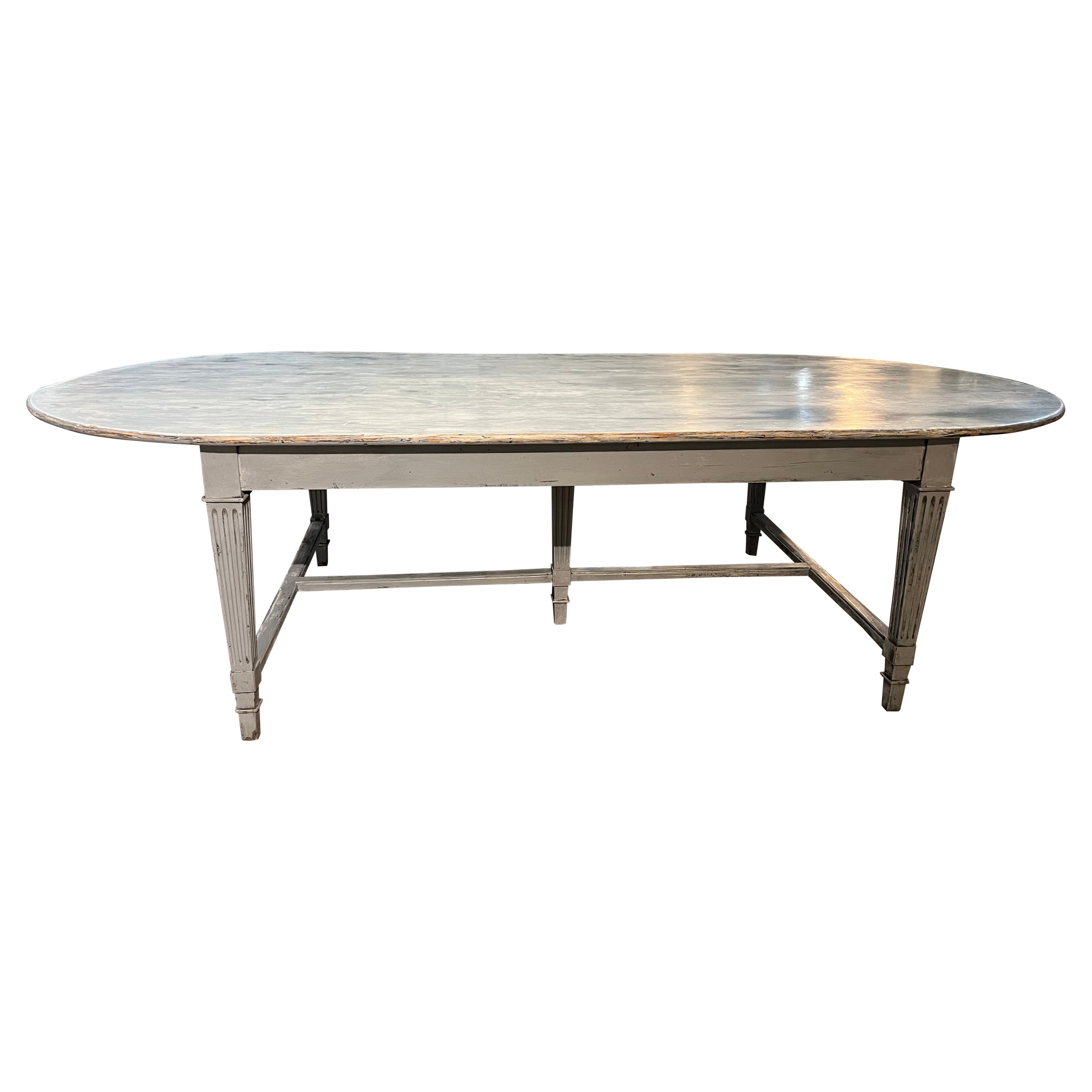 Outstanding and Exceptional French Louis XVI Dining Table
