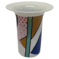 Postmodern Ceramic Bud Vase for Rosenthal, 1980s