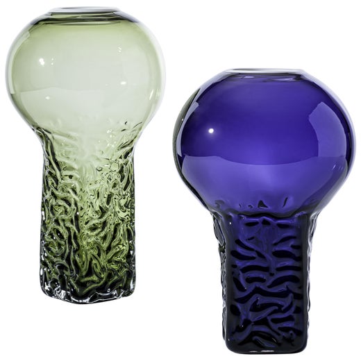 Venini Idria Large Vase in Horizon Milk White inside Murano Glass En vente sur 1stDibs