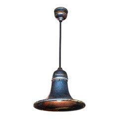 Retro Swedish Bell Shaped Ceramic Pendant Lights