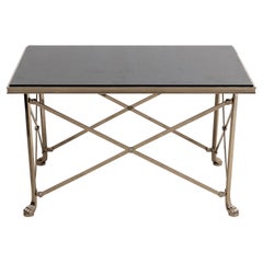 Metal and Granite Tea Table by Ralph Lauren