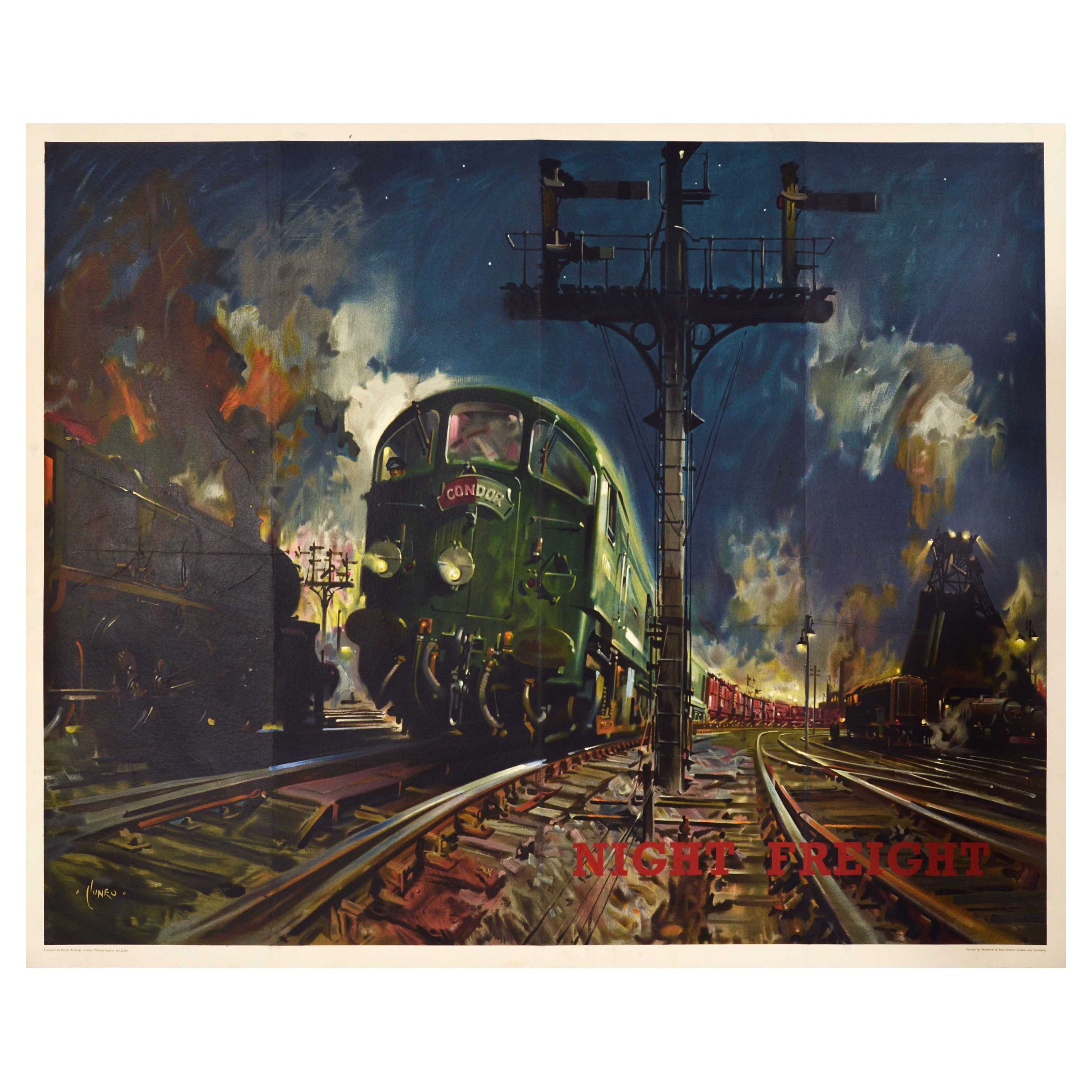 1960's British Rail York  Poster A3 A2 Print 