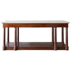19th Century French Empire Console Table