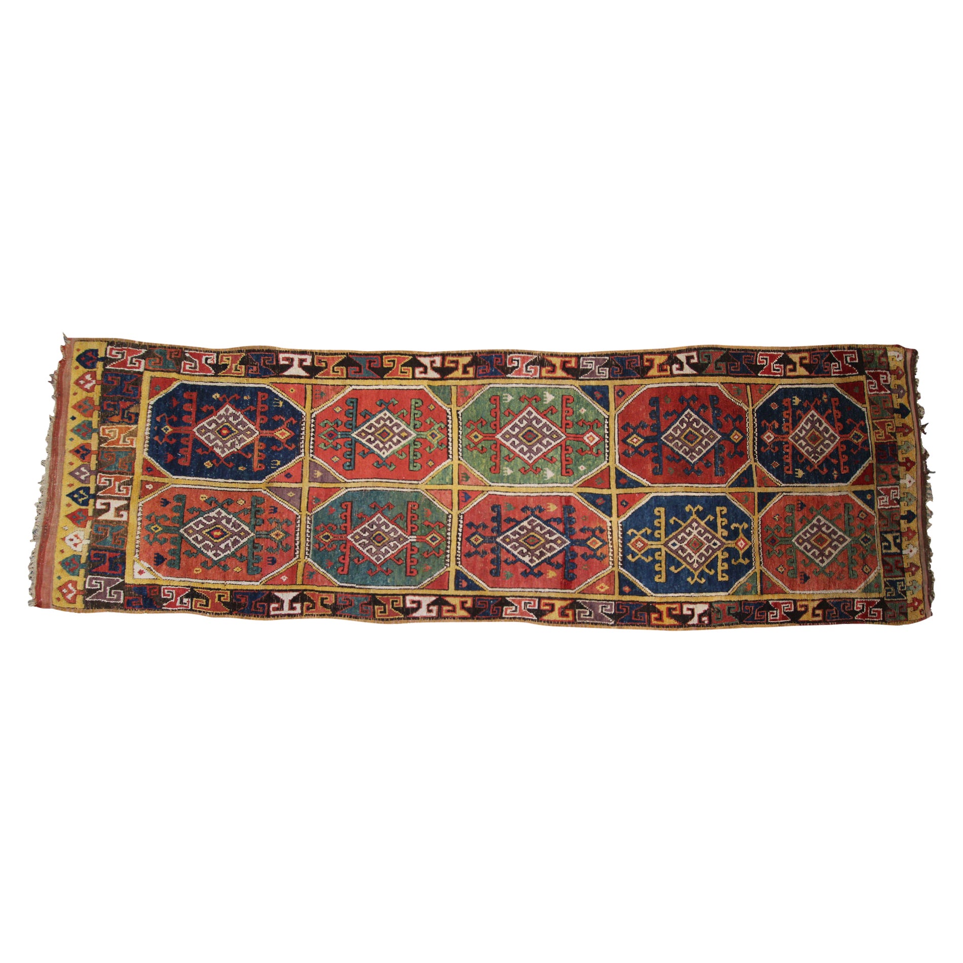Antiker antiker türkischer Konya-Teppich, Sammler Konya-Läufer, 18. Jahrhundert im Angebot