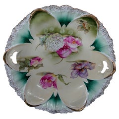 Ancienne assiette en porcelaine allemande RS Prusse, #Ric00015