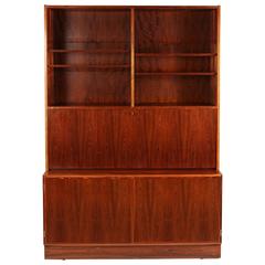 1970s Danish Palisander Rosewood Desk Unit 3
