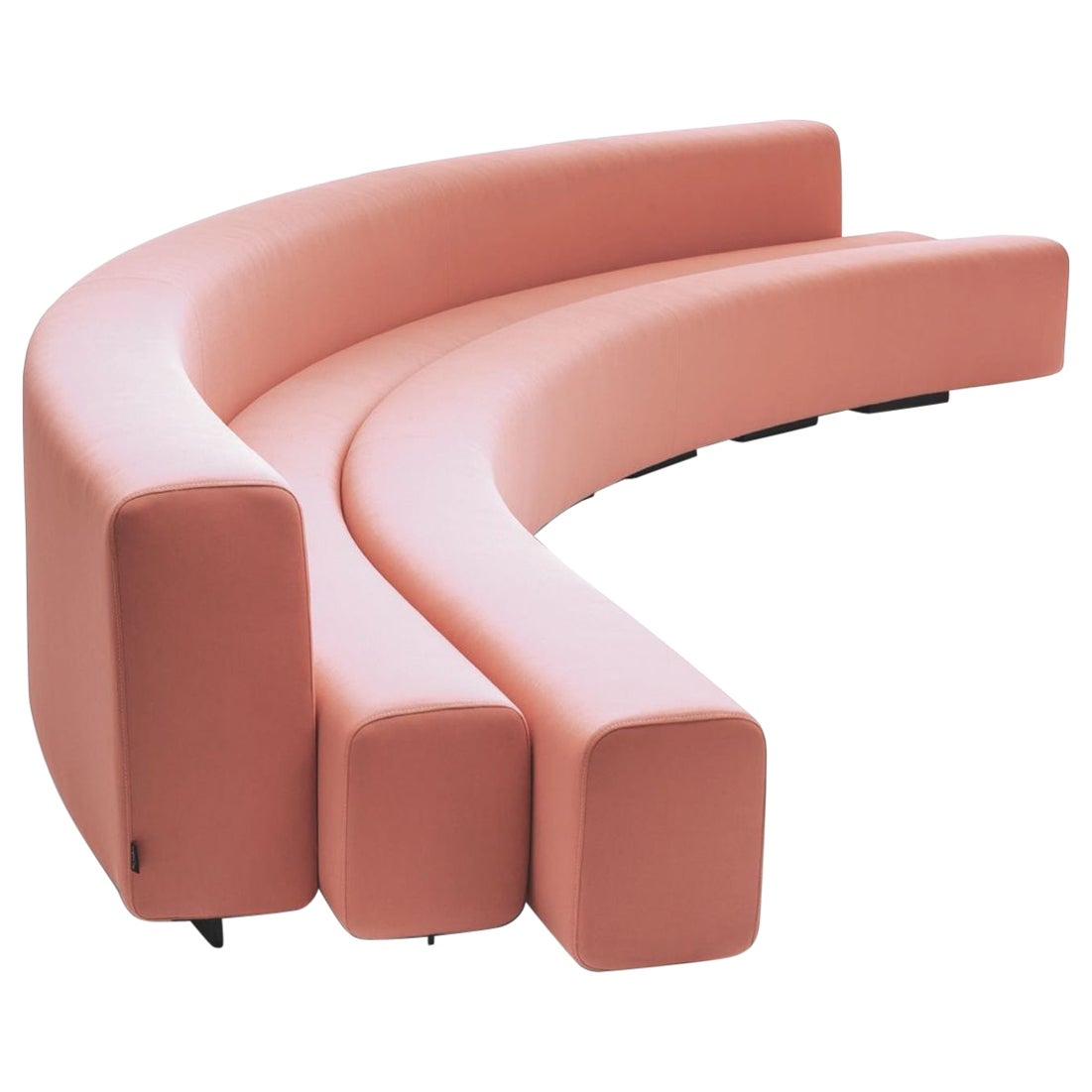 Osaka Coral Flexible Curve Sofa 380cm by La Cividina For Sale