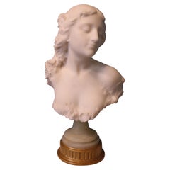 Marble Bust Signed Bozzoni